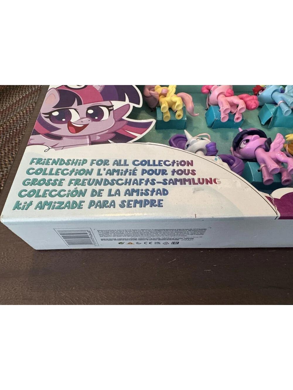 MY LITTLE PONY Mane 6 Set Of Toy Figures FRIENDSHIP FOR ALL 3